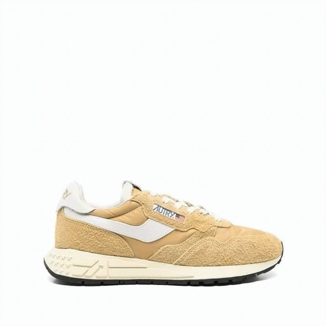 Autry Layered Suede And Nylon Low-Top Sneakers