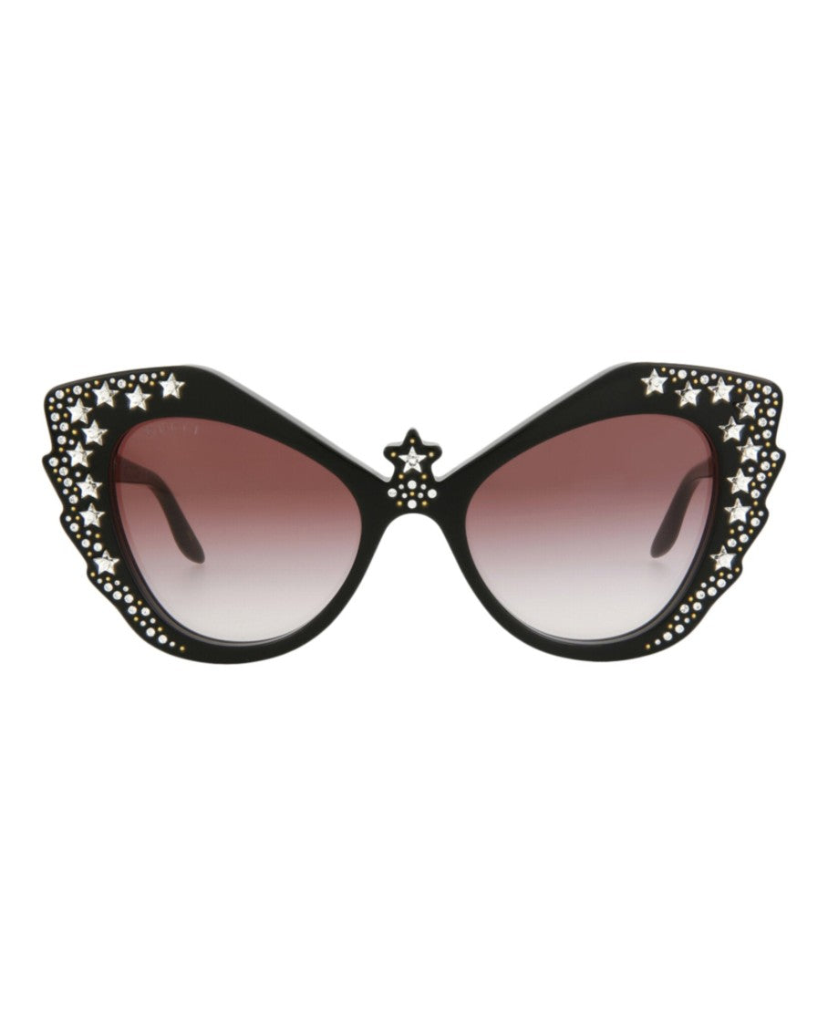Gucci Cat Eye-Frame Acetate Sunglasses