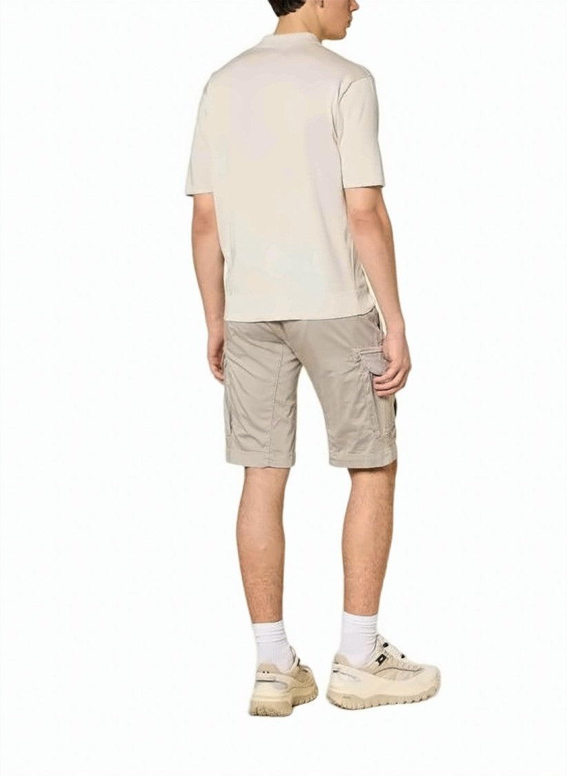 C.P. Company Minimalistic Polo Shirt With Classic Collar And Relaxed Fit