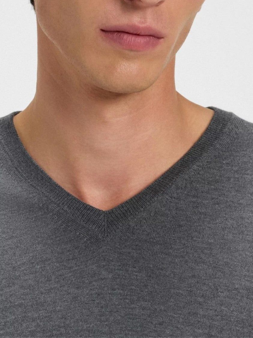 Hugo Boss Melba V-Neck Virgin Wool Sweater
