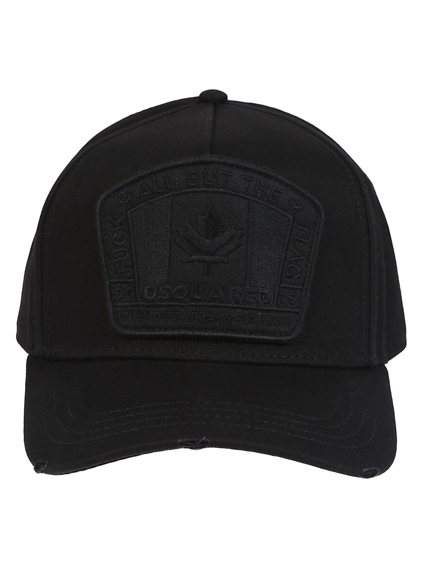 Dsquared2 Logo Cotton Baseball Cap