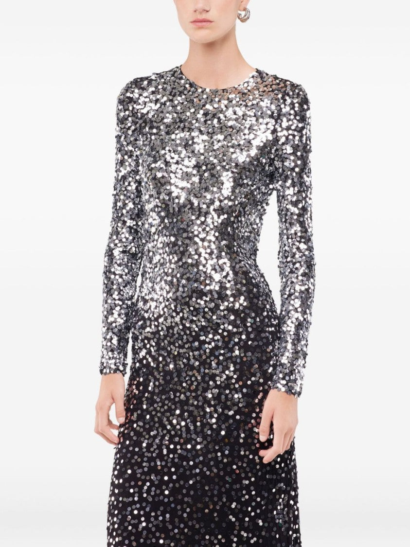 Rabanne Open Back Evening Dress