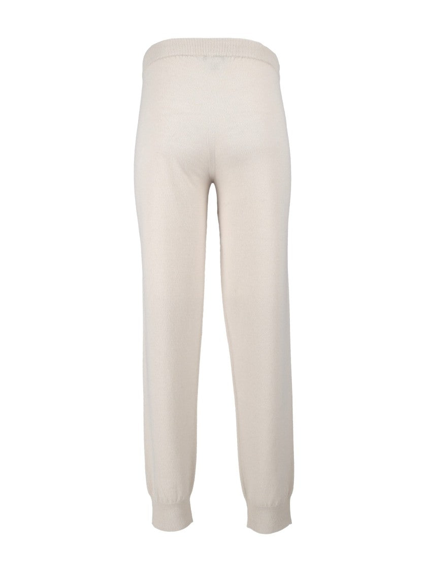 Kangra Cashmere Seamless Drawstring Adjustable Jogger Sweatpants