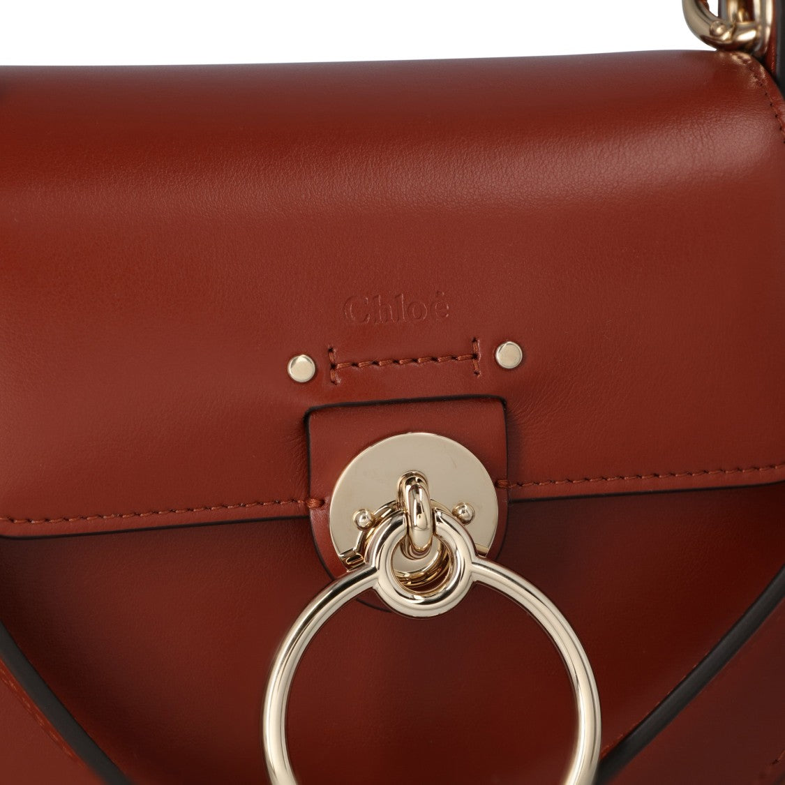 Chloé Small Tess Bag Brown