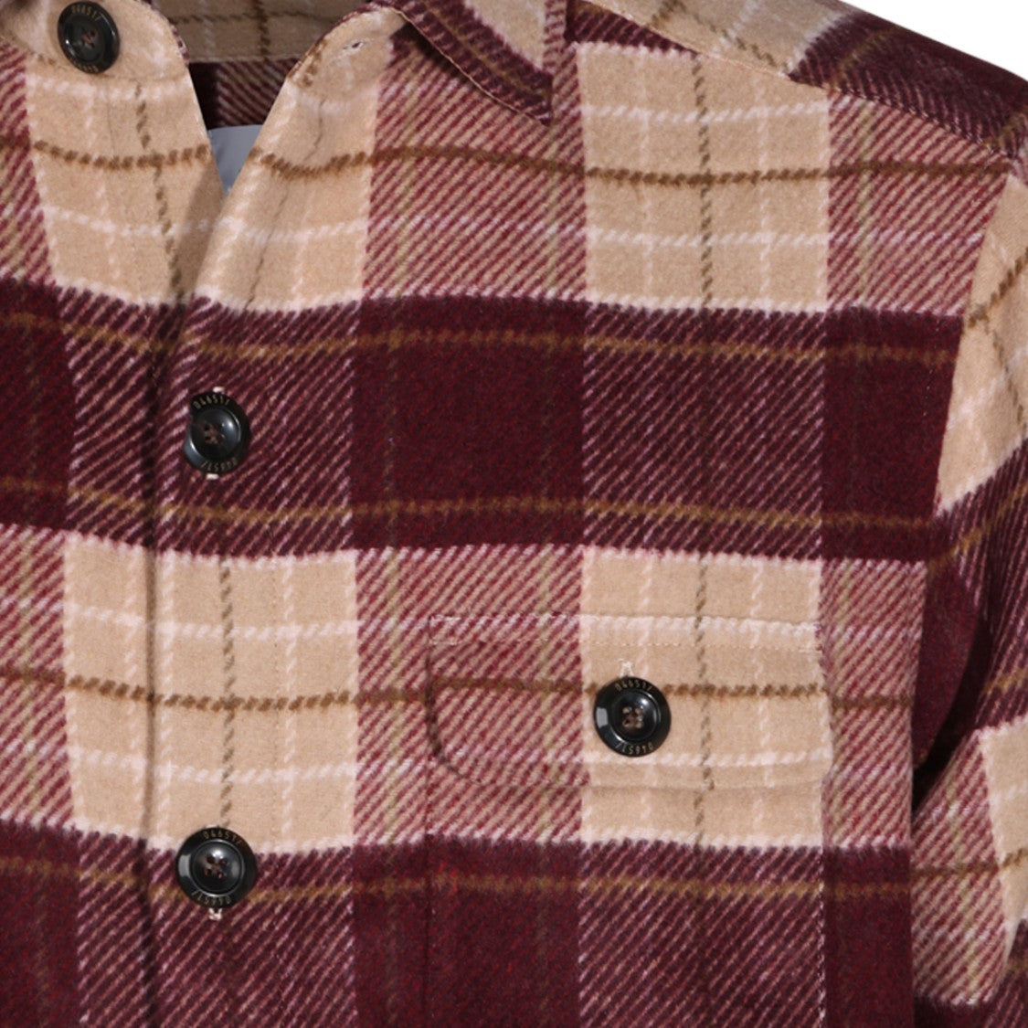 04651/A Trip In A Bag Plaid Long-Sleeve Button-Cuff Shirt