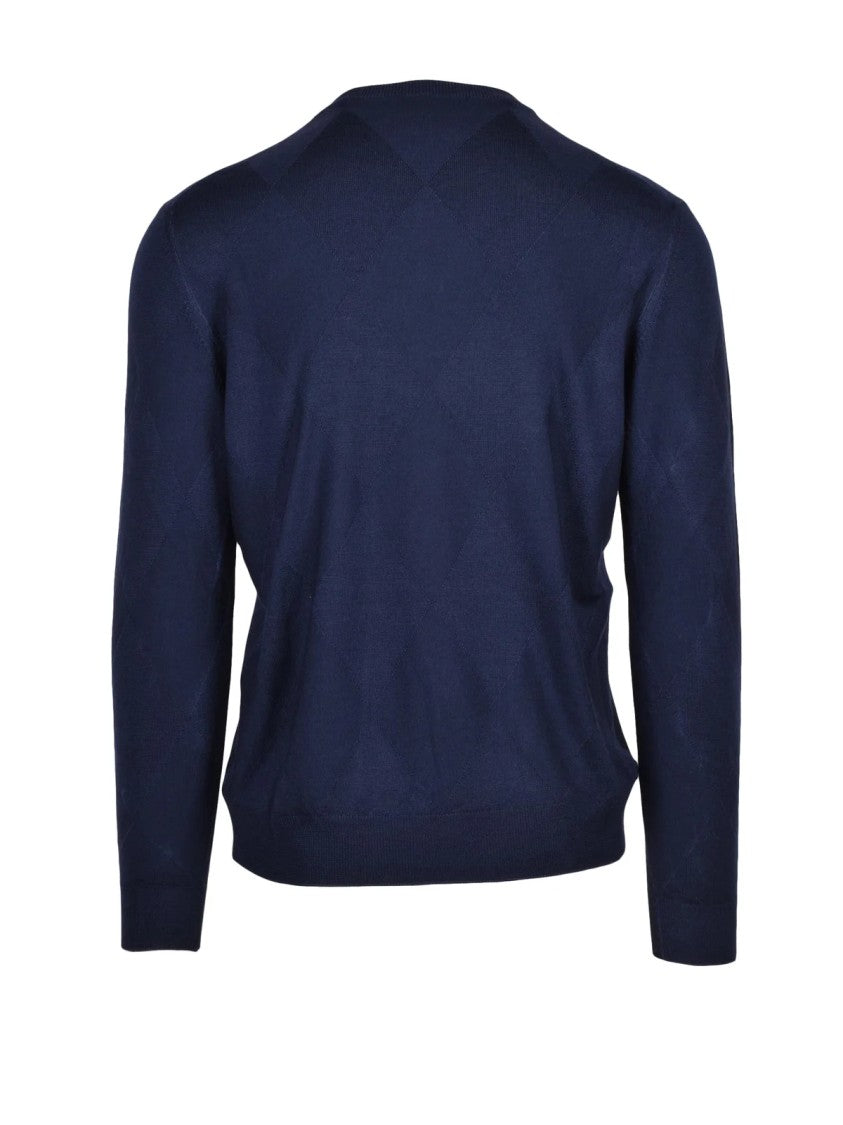 Cashmere Company P. Crew Neck Sweater In Ultrawarm Merino Wool