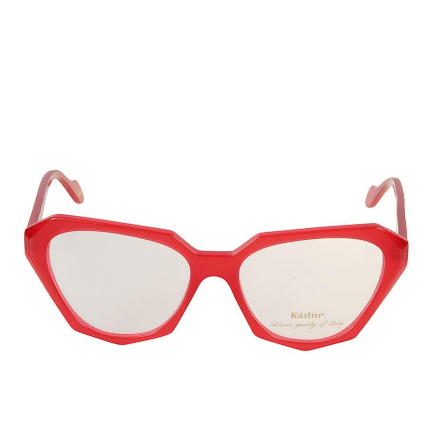 Kador Katrin Light Bold Geometric Frame Sunglasses With Glossy Finish