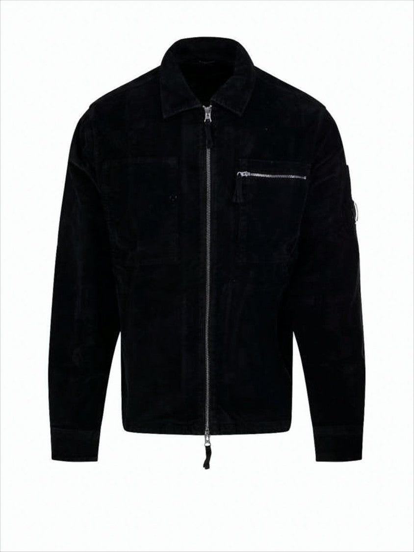 C.P. Company Boxy Fit Minimalist Black Casual Jacket
