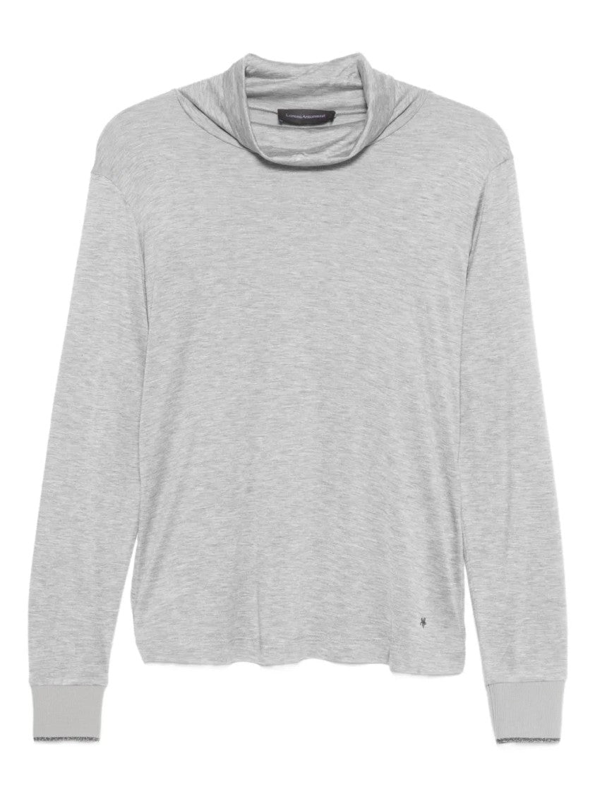 Lorena Antoniazzi High-Neck Long-Sleeve T-Shirt
