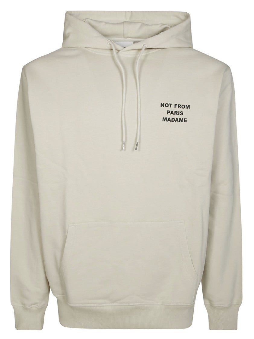Drôle De Monsieur Crew Neck Black Slogan Sweatshirt