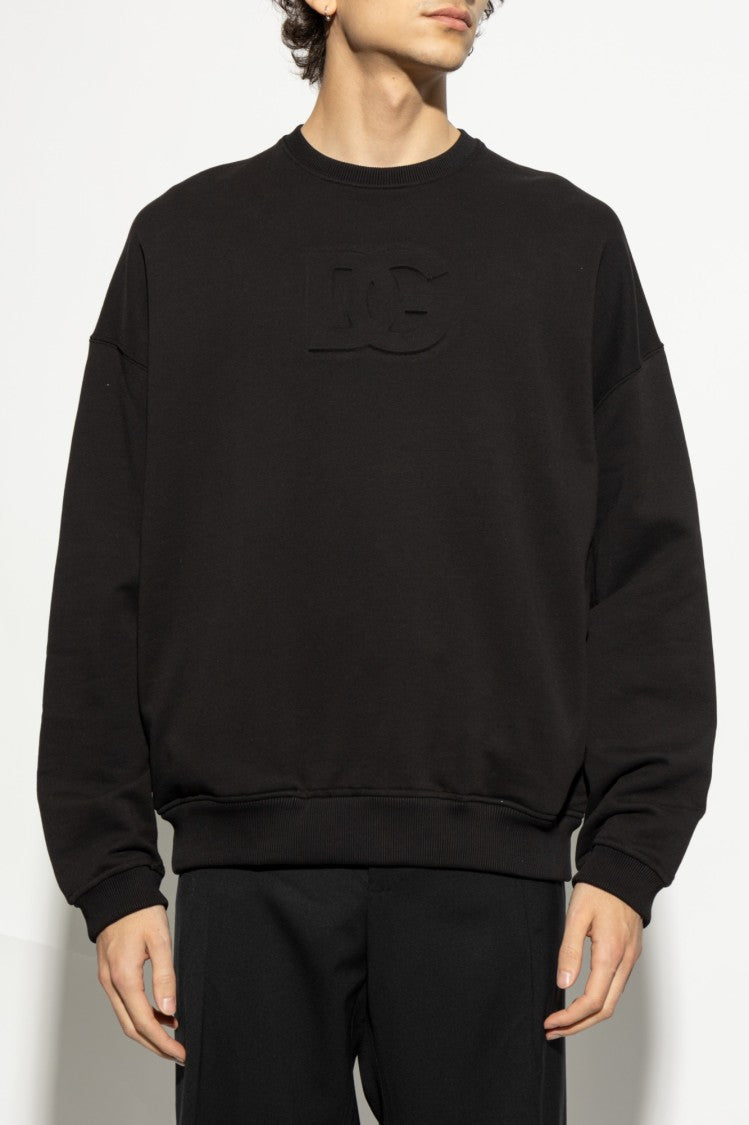 Dolce & Gabbana Embossed Logo Sweatshirt