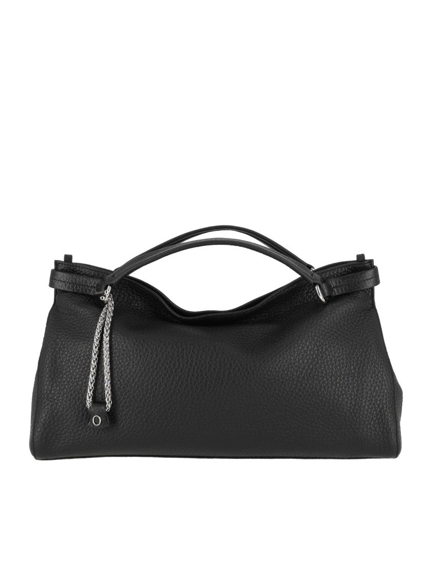 Claudio Orciani Virgo M Soft Textured Calf Leather Shoulder Bag