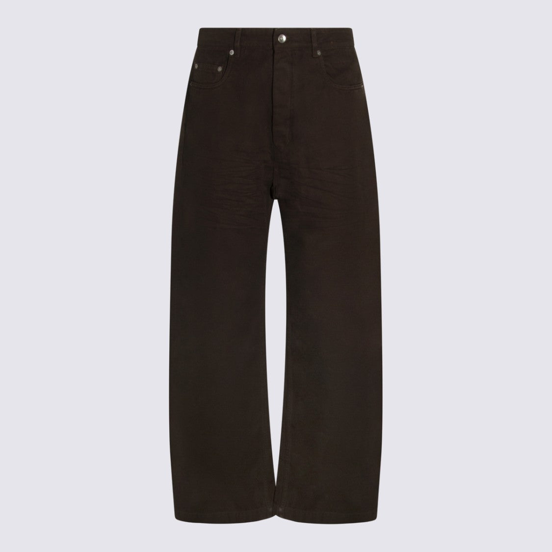Drkshdw By Rick Owens Wide-Leg Trousers With Classic Five-Pocket Design