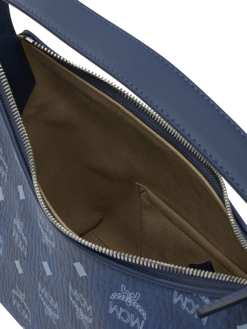 Mcm Curved Silhouette Mcm Shoulder Bag