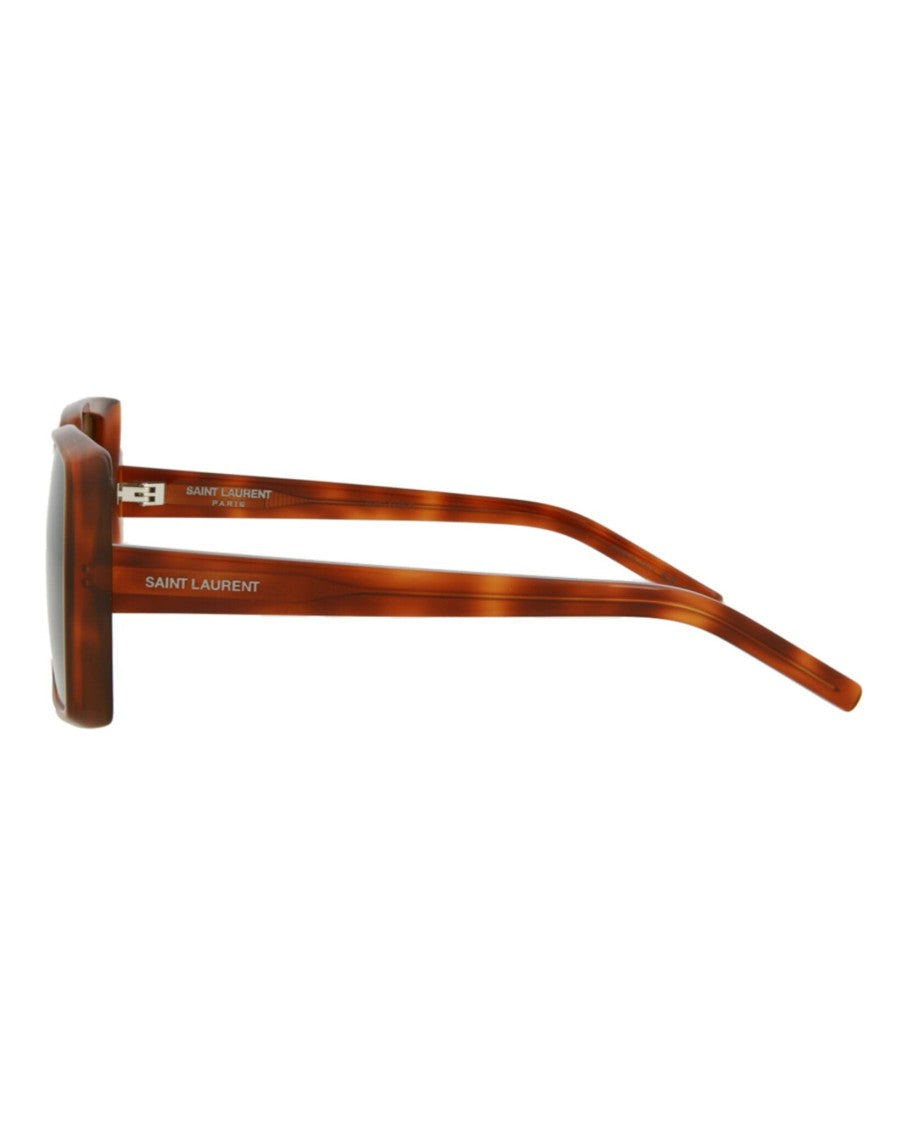 Saint Laurent Square-Frame Acetate Sunglasses