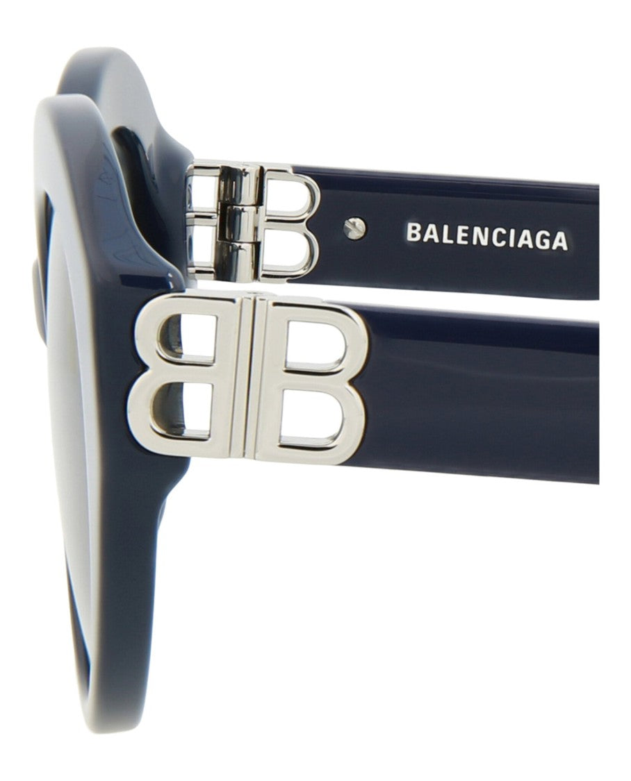 Balenciaga Round-Frame Acetate Sunglasses