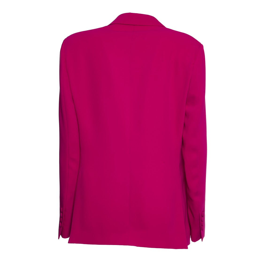 Saulina Milano Fuchsia Double-Breasted Blazer