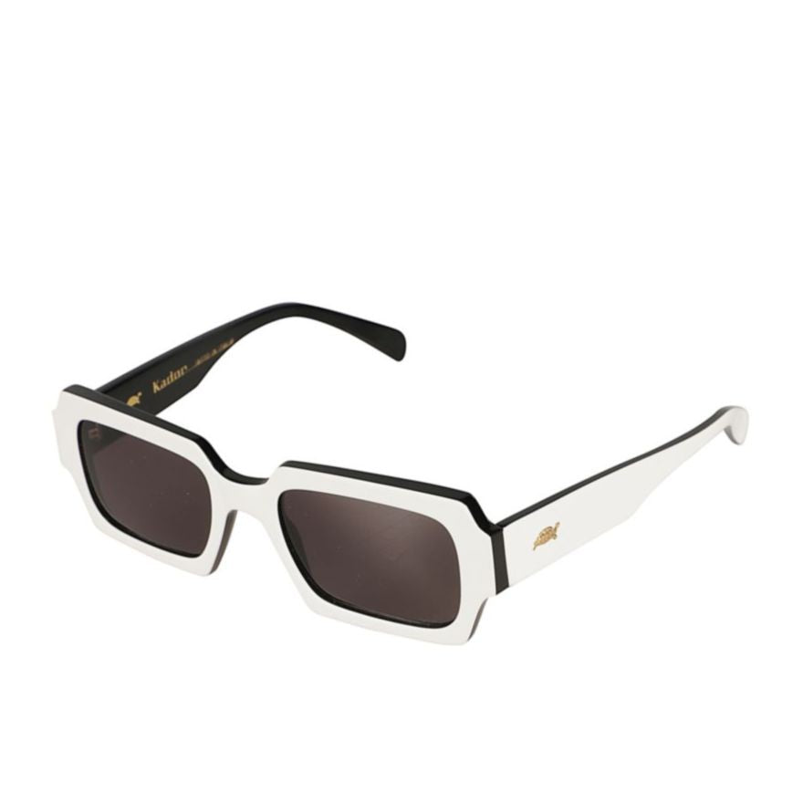 Kador Evy Two-Tone Rectangular Sunglasses With Asymmetrical Design