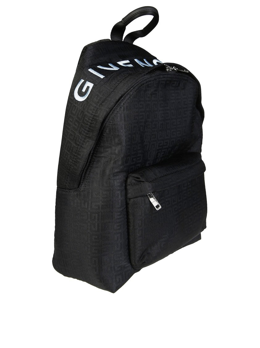 Givenchy Red Logo Backpack