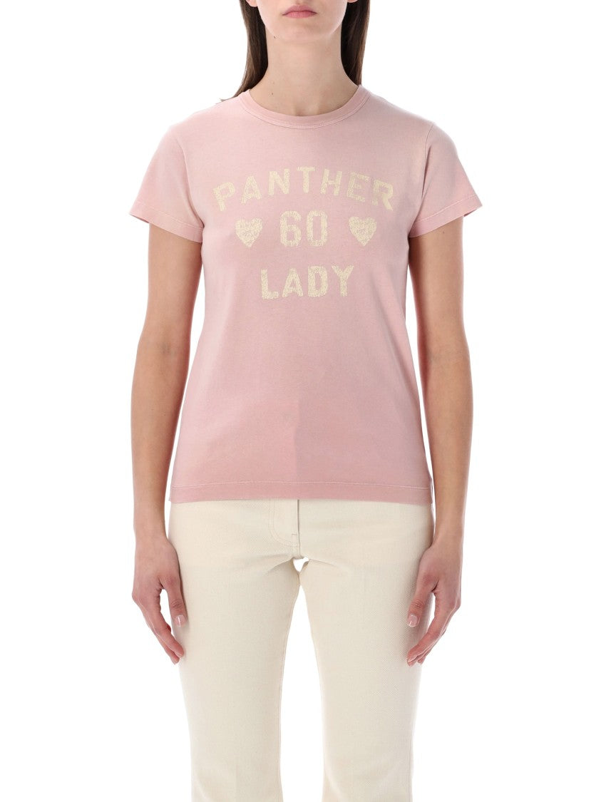 Valentino Garavani Panther Lady Cotton T Shirt