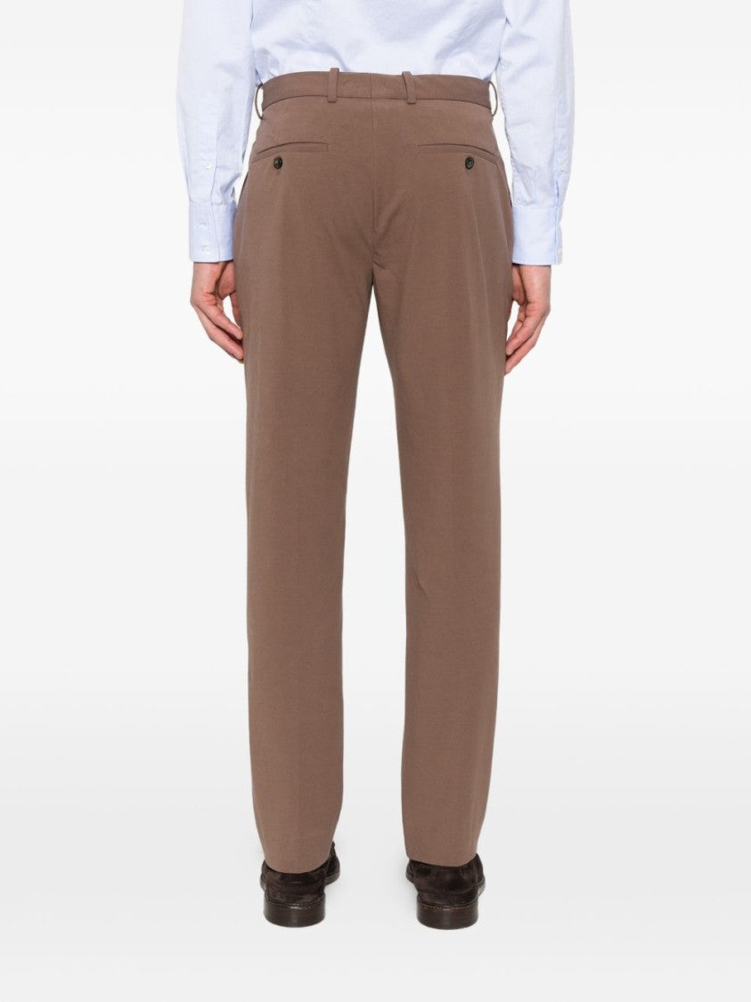 Circolo 1901 Straight-Leg Tailored Trousers With Concealed Fastening And Minimalist Design