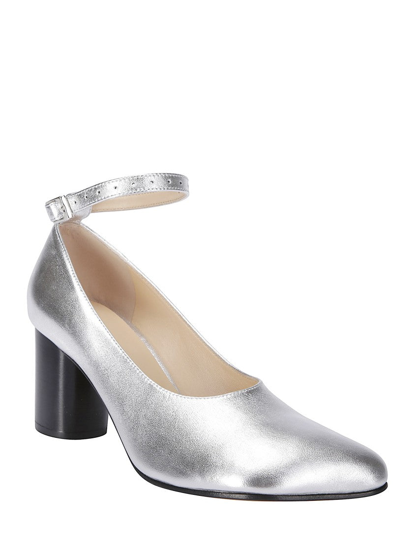 Niccolò Pasqualetti Obliqua Block Heel Pumps