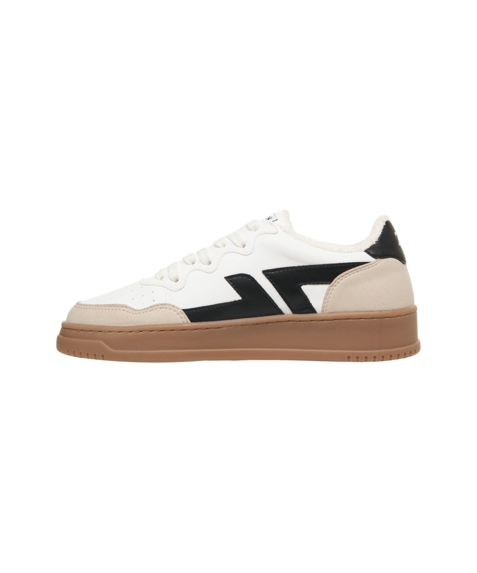 Zeta Platform Sneakers With Leather Construction