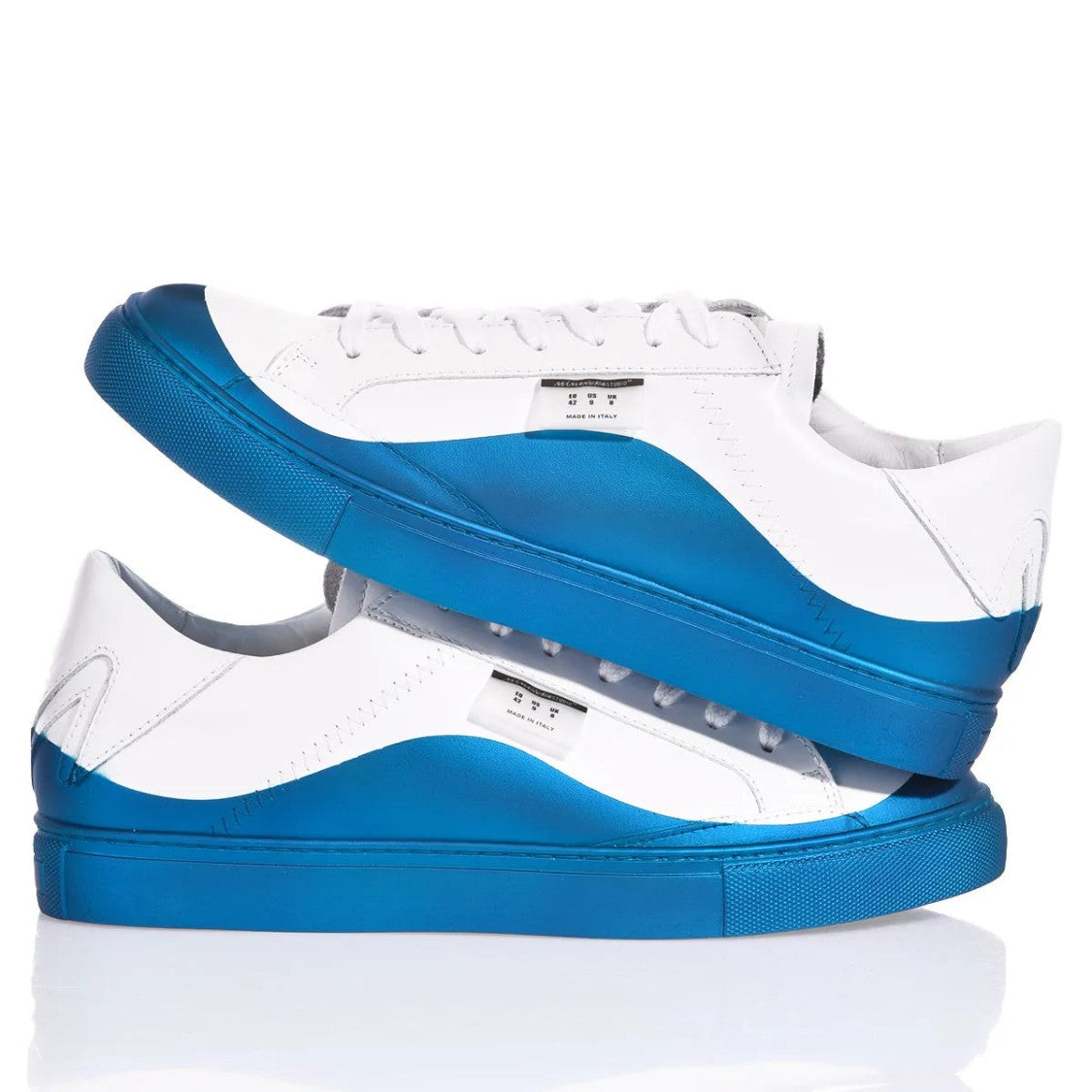 Mimanera Garage Teal Wave Sneakers