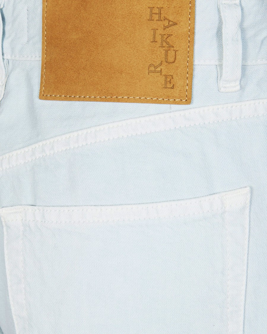 Haikure Relaxed Wide-Leg Denim Pants With Classic Five-Pocket Design