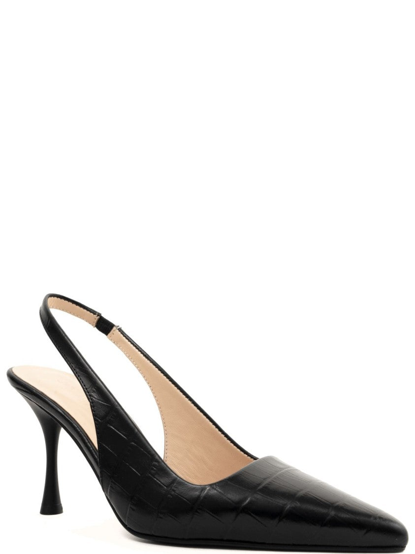 Sergio Moretti Classic Part-Open Pumps With Pointed Toe
