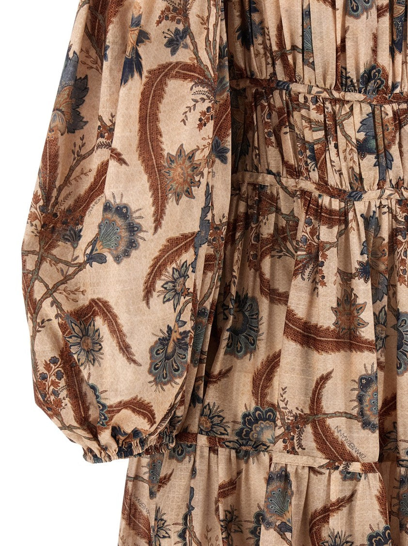 Zimmermann 'Ascension Tie Billow Maxi' Dress