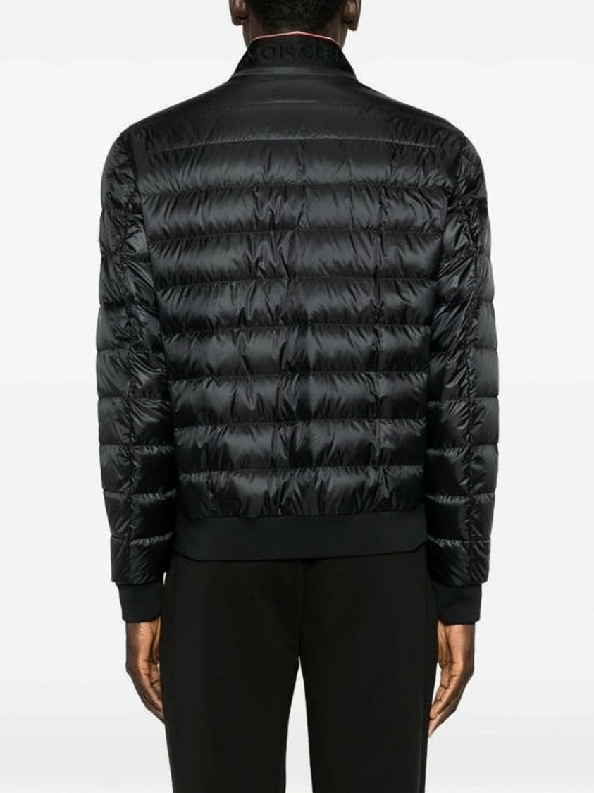 Moncler Quilted Puffer Jacket With High Collar