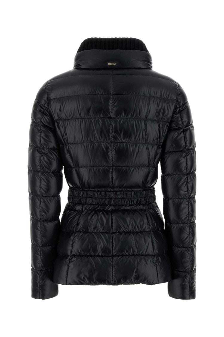Herno Black Nylon Down Jacket