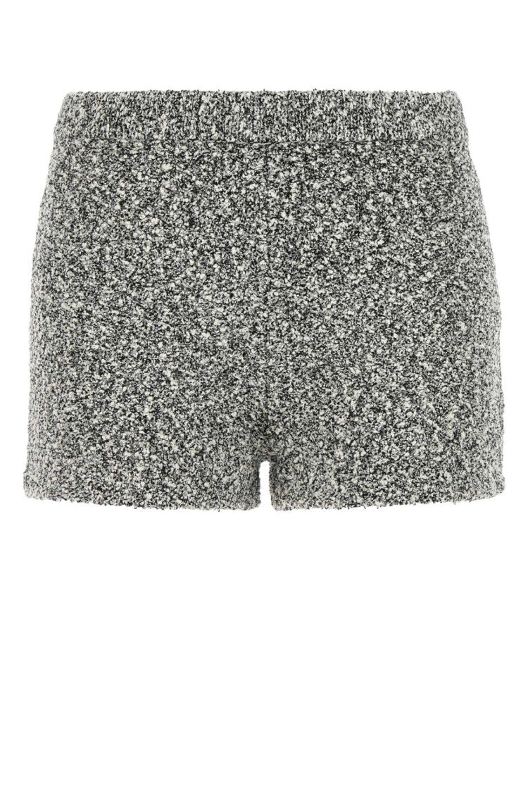 Tory Burch Two-Tone Stretch Tweed Shorts