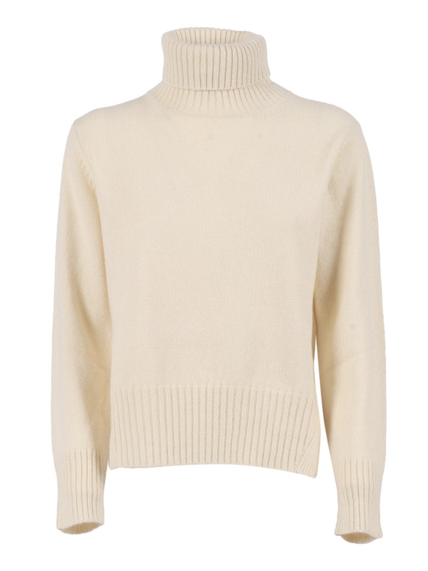 Kangra Cashmere Regular Fit Turtleneck Sweater With Ribbed Neckline