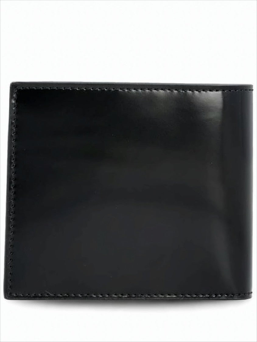 Salvatore Ferragamo Compact Black Calf Leather Wallet