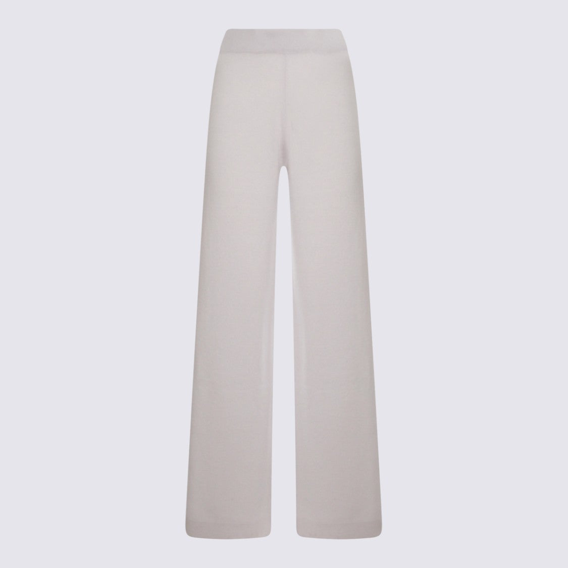 Allude Light Grey Wool Pants