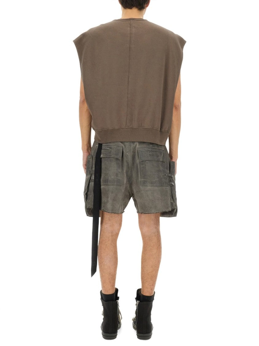 Drkshdw By Rick Owens Cotton Sweatshirt