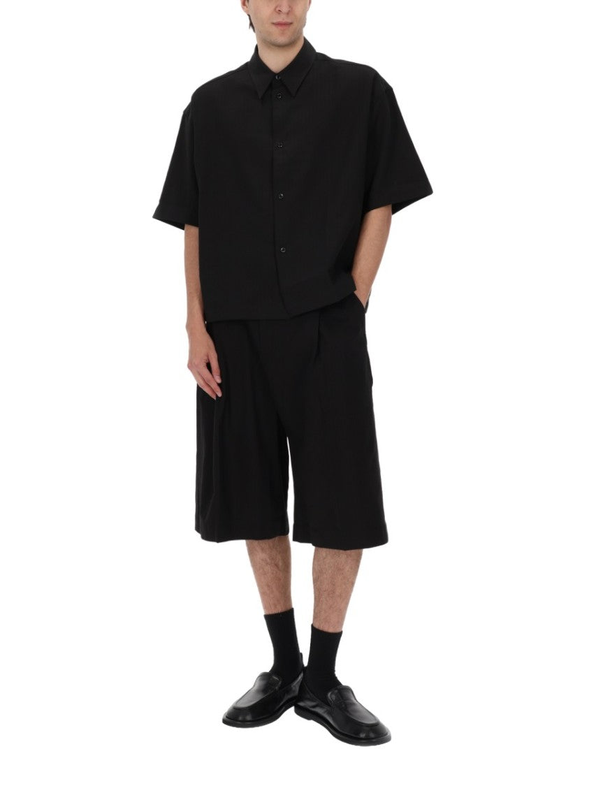 Studio Nicholson Cotton-Linen Shorts