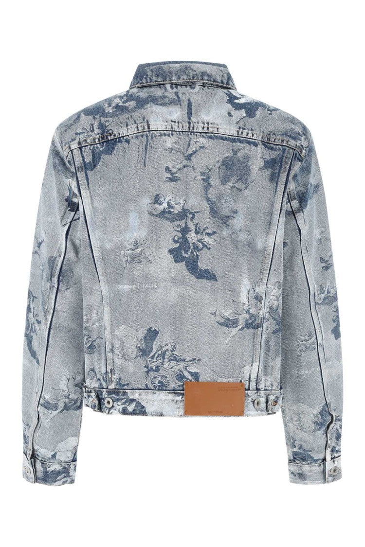 Off-White Printed Denim Jacket