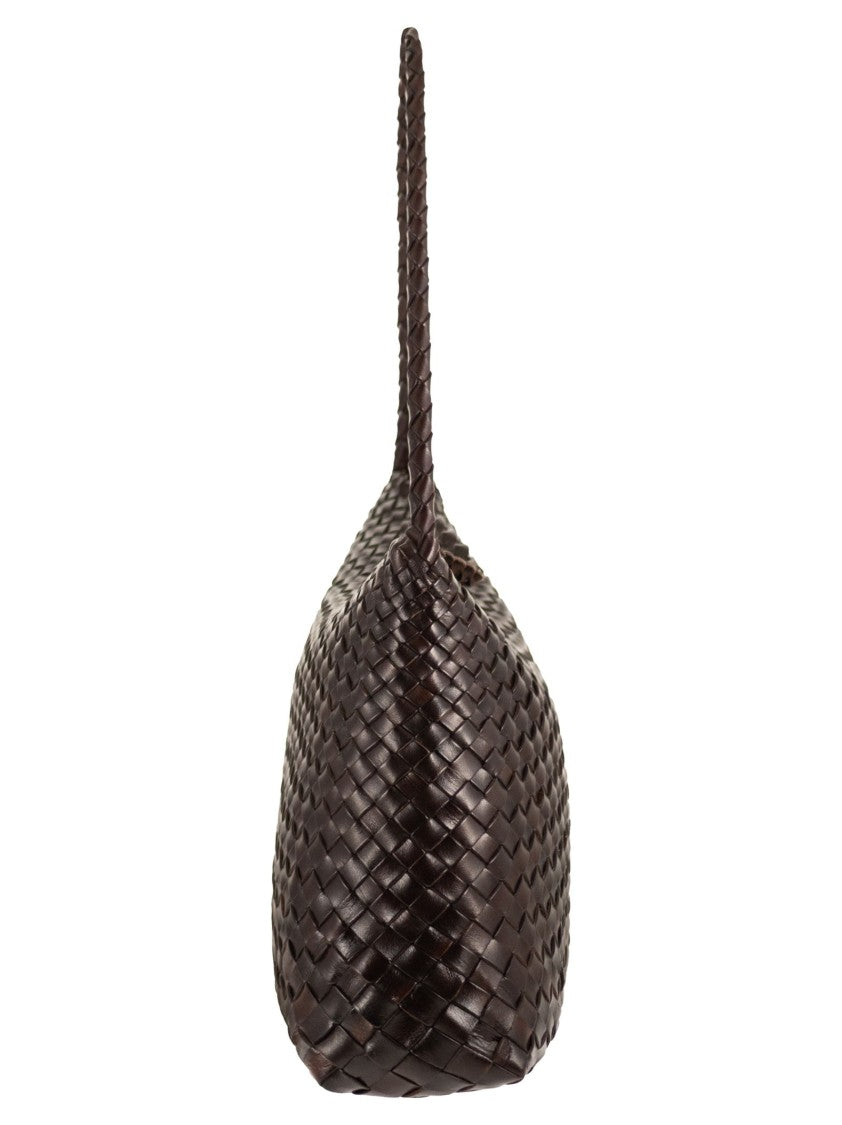 Dragon Santa Maria - Woven Leather Bag