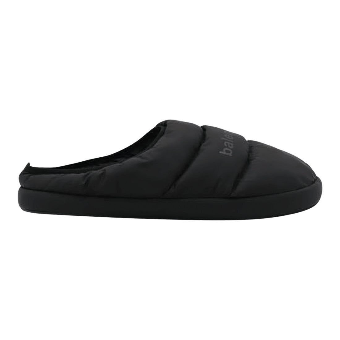 Balenciaga Quilted Black Polyamide Slip-On Mules