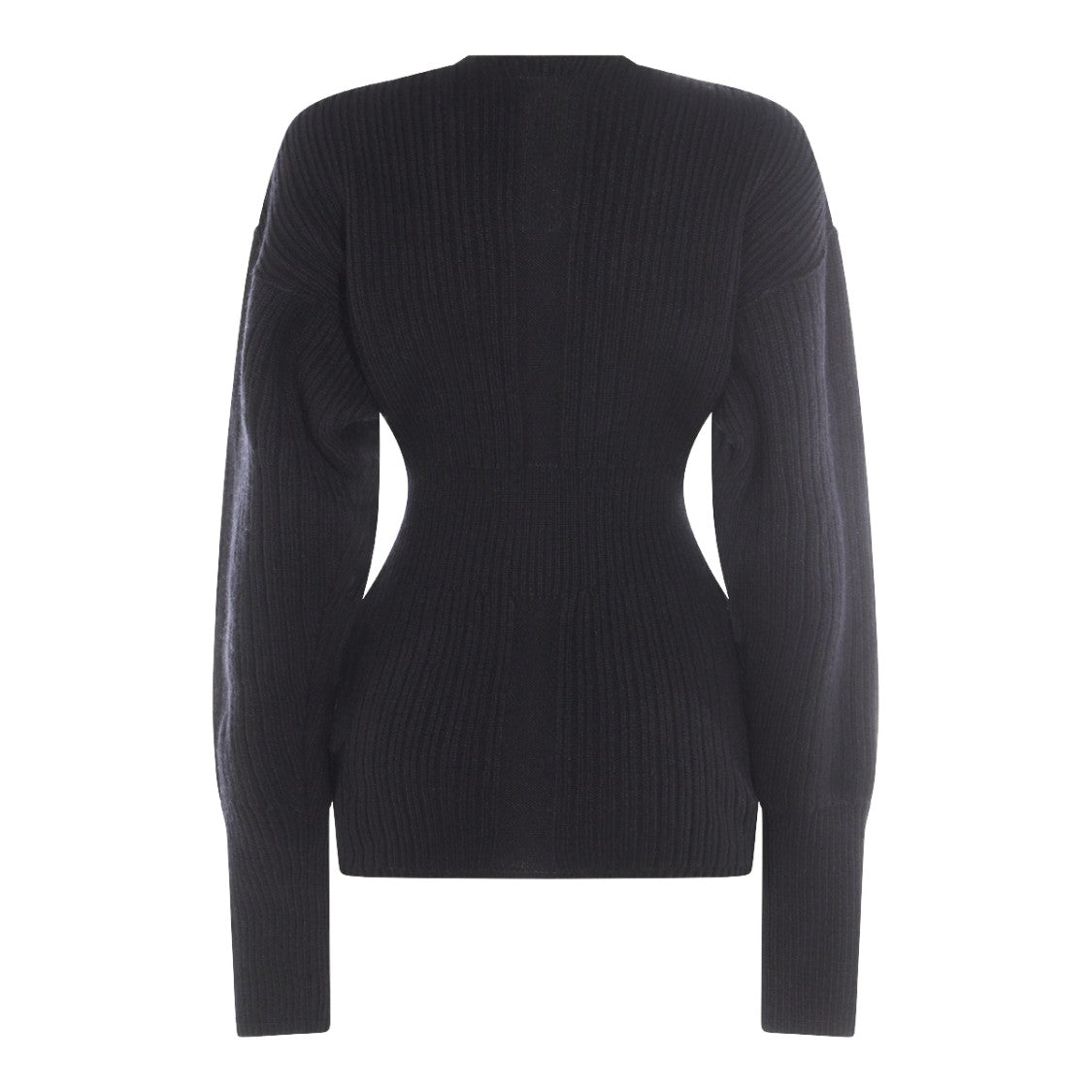 Rick Owens Black Wool Knitwear