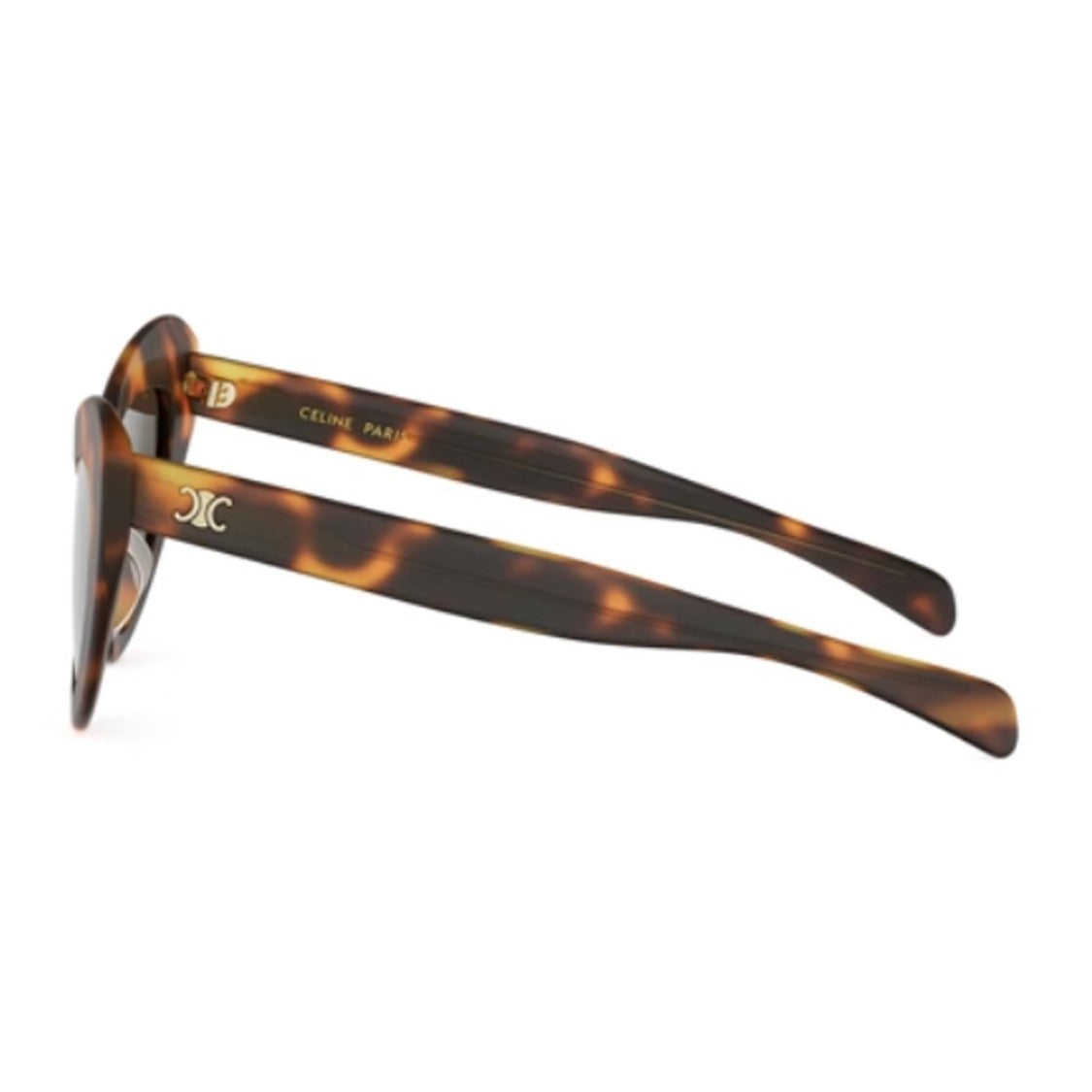 Celine Havana Triomphe Mini Acetate Cat-Eye Sunglasses
