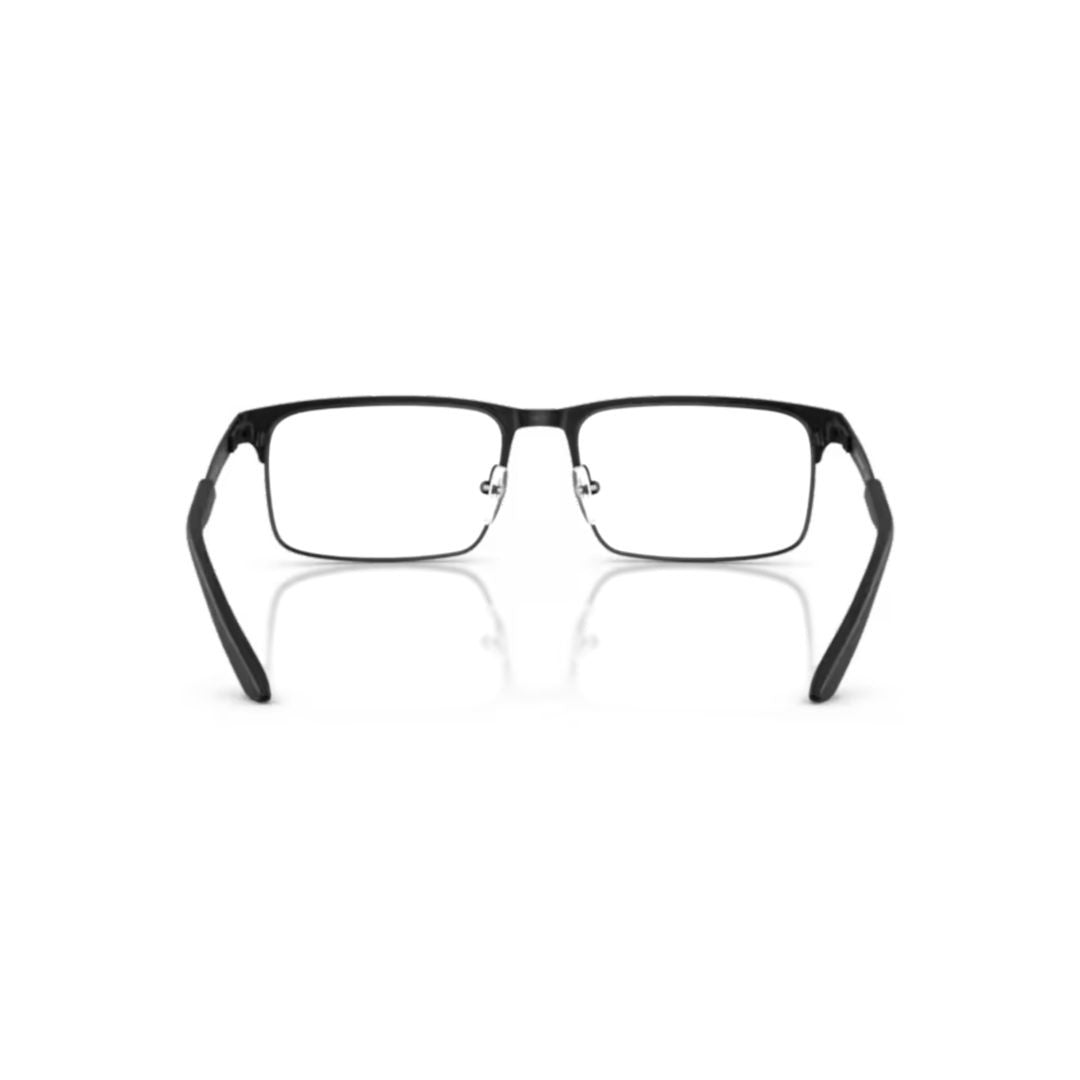 Emporio Armani 0Ea1170 Rectangular Black Eyeglasses With Sleek Frame