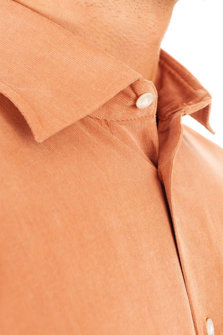 Borriello 2000-Rib Corduroy Tailored Shirt