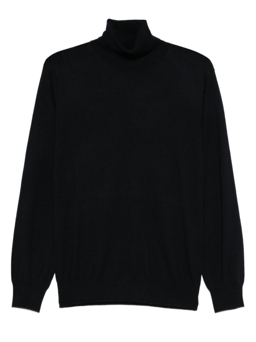 Kangra Long-Sleeve Turtleneck Sweater In Silk-Cashmere Blend