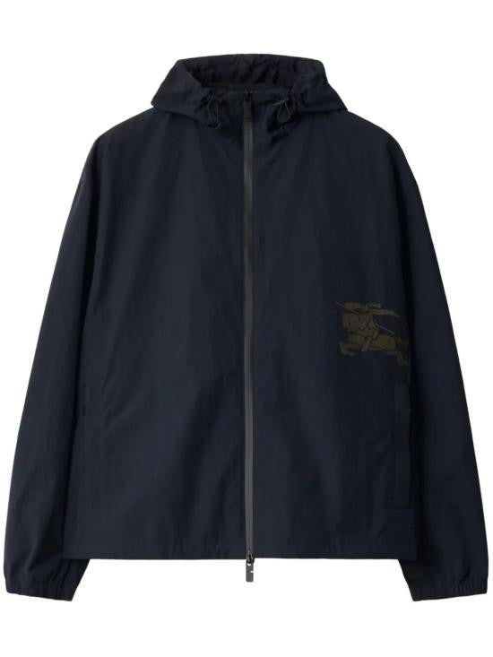 Burberry Black Hooded Jacket