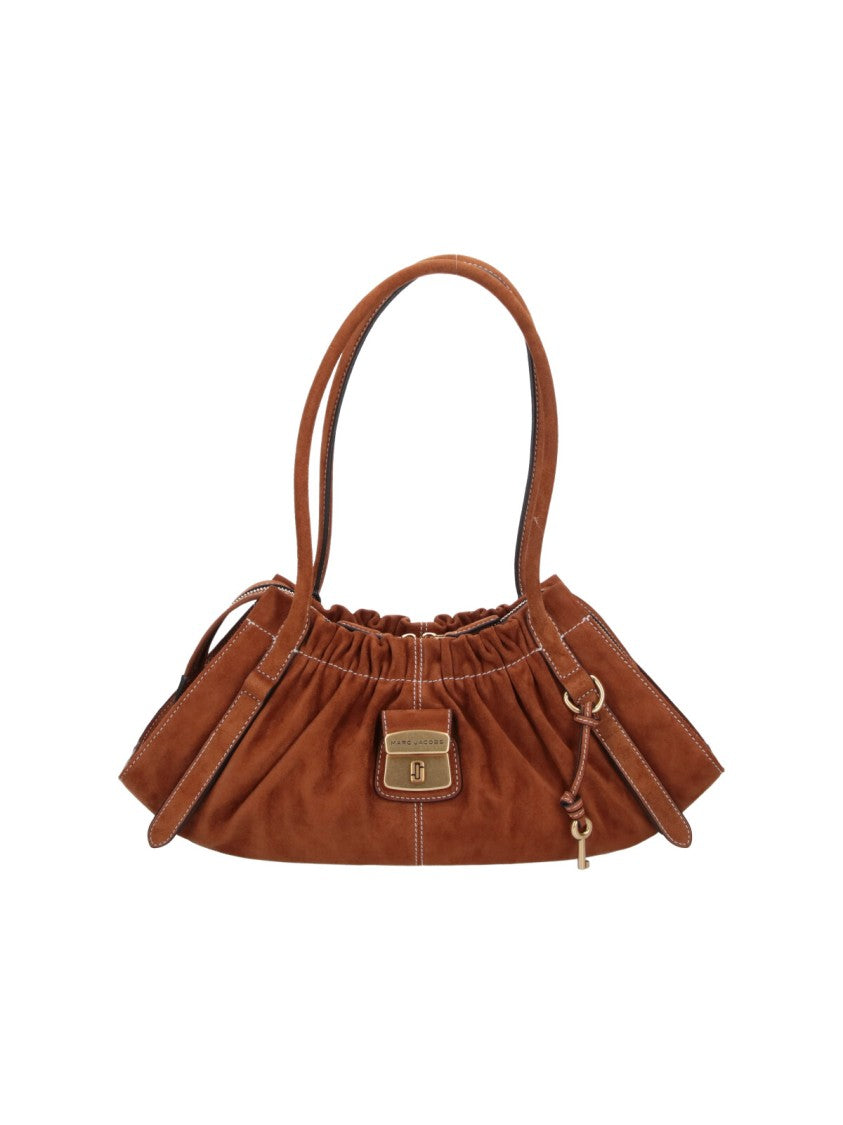 Marc Jacobs Brown The Christina Suede Shoulder Bag