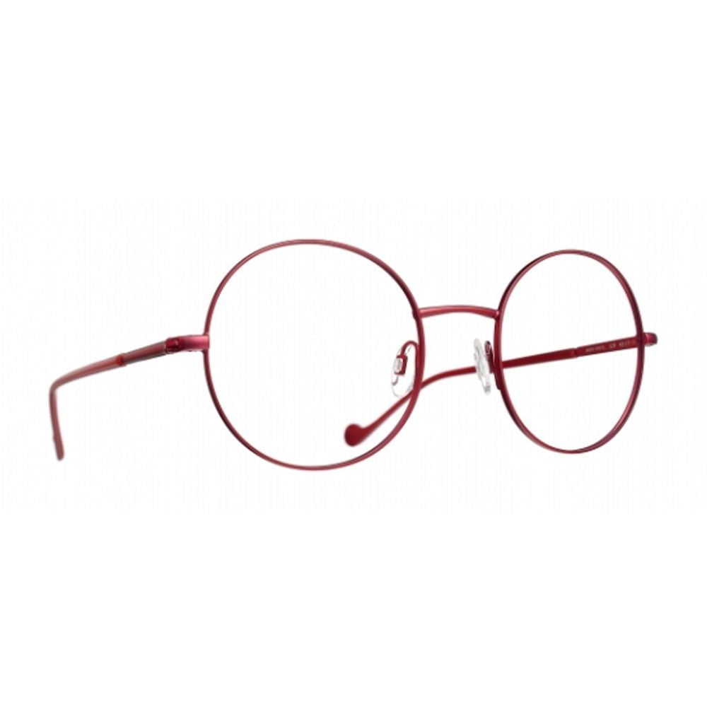 Caroline Abram Mini Vinyl Round Frame Sunglasses